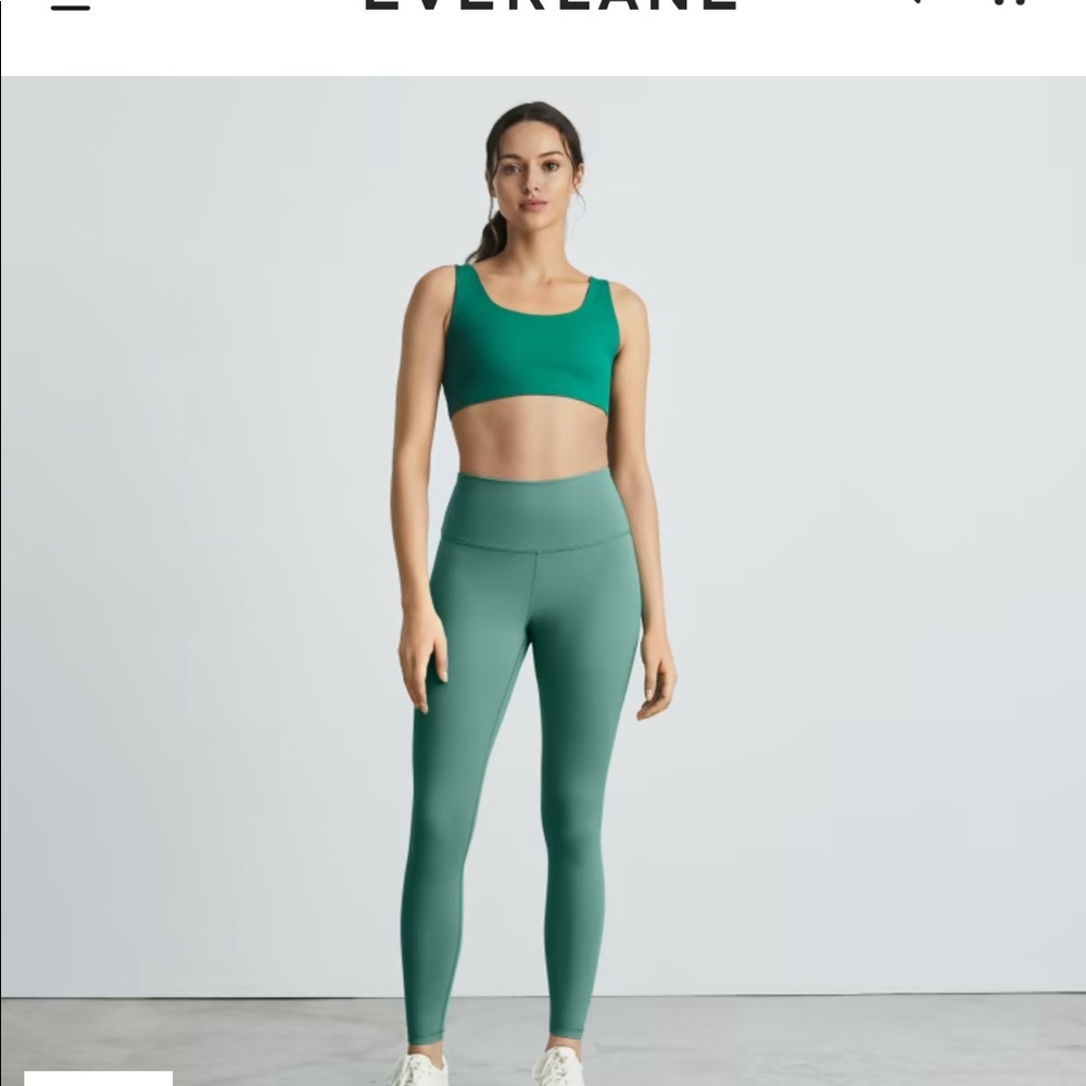 Everlane 24/7 Leggings - Small - 25” inseam - Mint